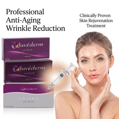 Juvederm Ultra 4 Chin Filler Hyaluronic Acid Dermal Filler per la circonferenza della mascella 24 mg/ml