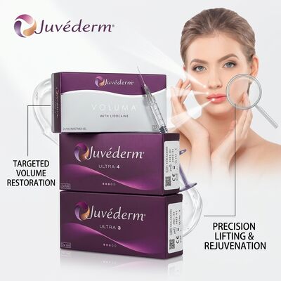 Juvederm Ultra 4 Chin Filler Hyaluronic Acid Dermal Filler per la circonferenza della mascella 24 mg/ml