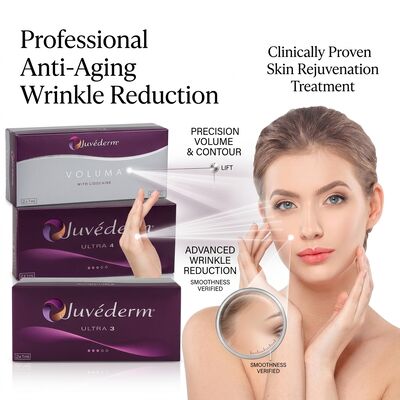 Juvederm Ultra 3 Filler Labbra Acido Ialuronico Iniettabile Filler Dermico 24mg/ml per Volume e Definizione delle Labbra