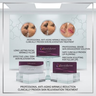 Juvederm Temple Filler Acido ialuronico Derm Filler per il ripristino del volume temporale cavo 24 mg/ml