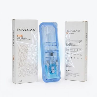 Revolax Sub-Q Full Face Filler Monofasic Hyaluronic Acid Dermal Filler 1.1ml per il ripristino del volume facciale