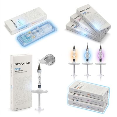 Revolax Fine Forehead Filler Monofasic Hyaluronic Acid Dermal Filler 1.1ml per la correzione della fronte
