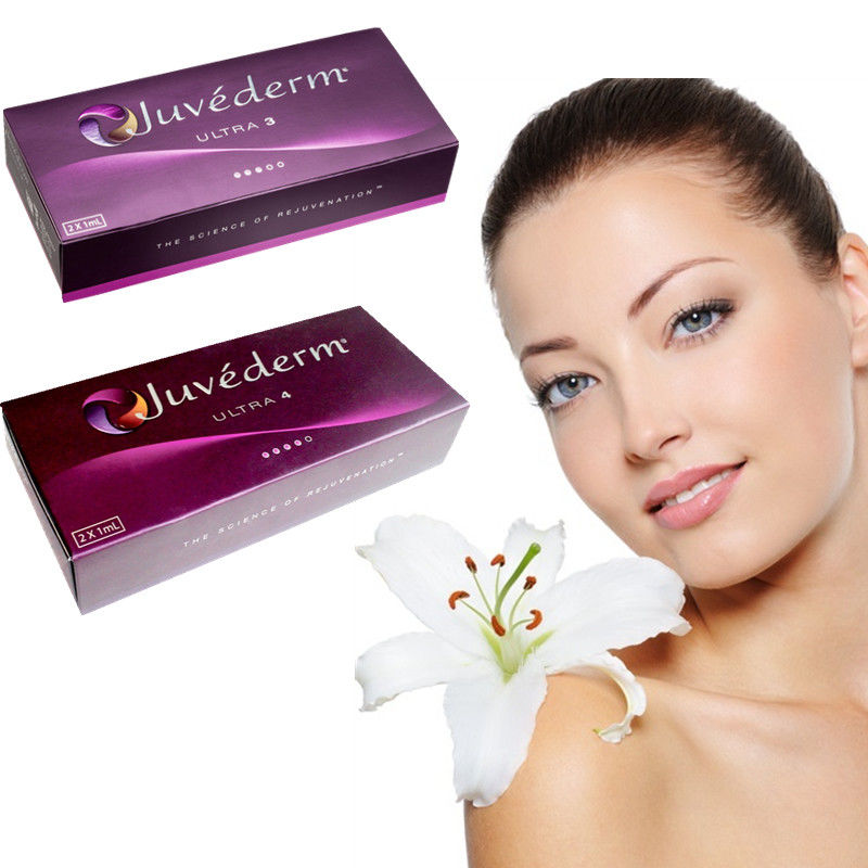 il riempitore dell'iniezione del labbro del riempitore cutaneo di 24mg Juvederm digita ultra 3 ultra 4 antinvecchiamento