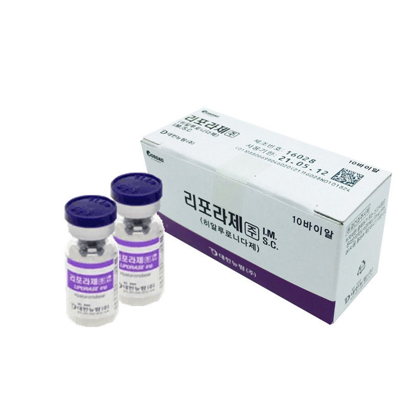 Chin Fat Dissolver Acido ialuronico marca coreana Liporase Ha Filler dermico
