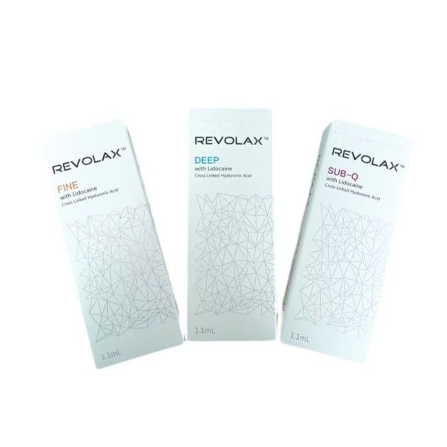 Rivitalizzante Acido Ialuronico Facial Filler da Revolax per 6-12 mesi di radiosità giovanile