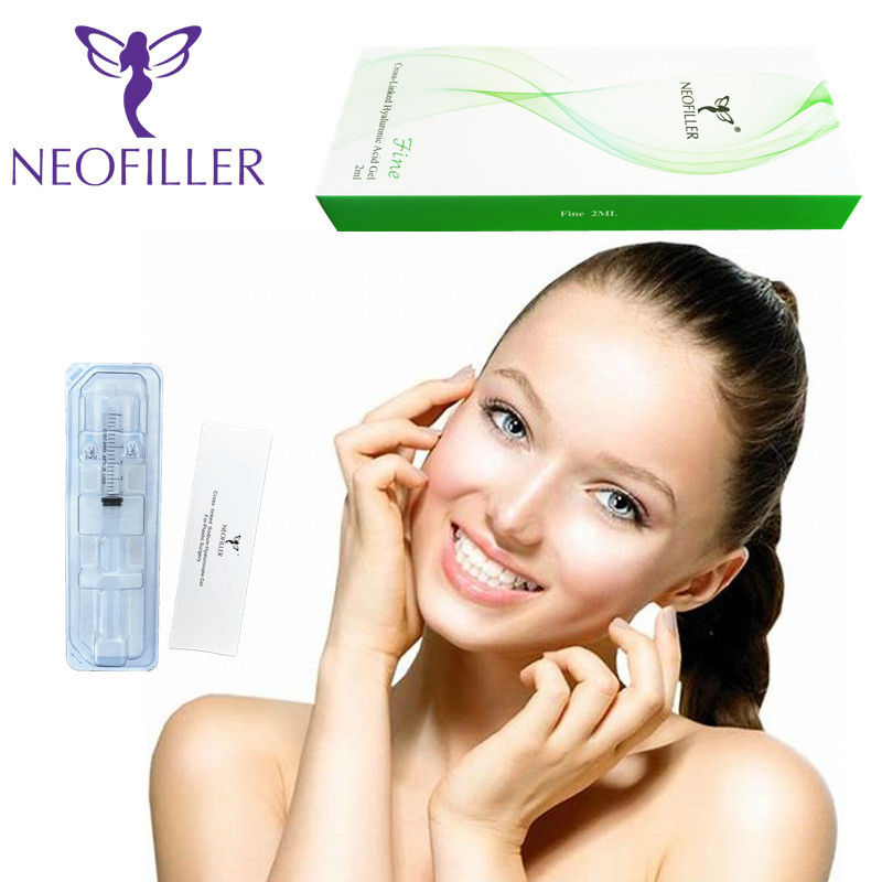 Neofiller Transparent Hyaluronic Acid Dermal Filler Per Iniezioni Faciali Con 9-12 Mesi Di Longevità