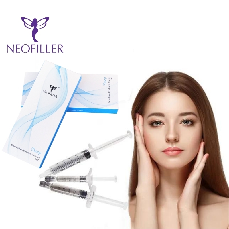 Neofiller Profondo Acido Ialuronico 24mg-ml Derm Filler Gel iniettabile 9-12 mesi Longevità Iniezione ipodermica