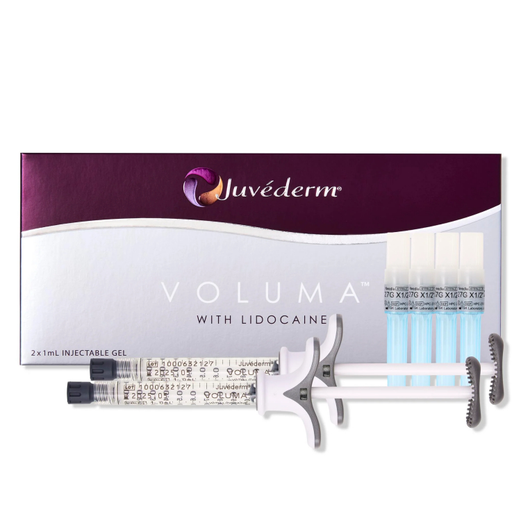 Riempitivo dermico Juvederm anti-invecchiamento 2x1ml confezione con acido ialuronico iniettabile Ultra3 Ultra4 Voluma