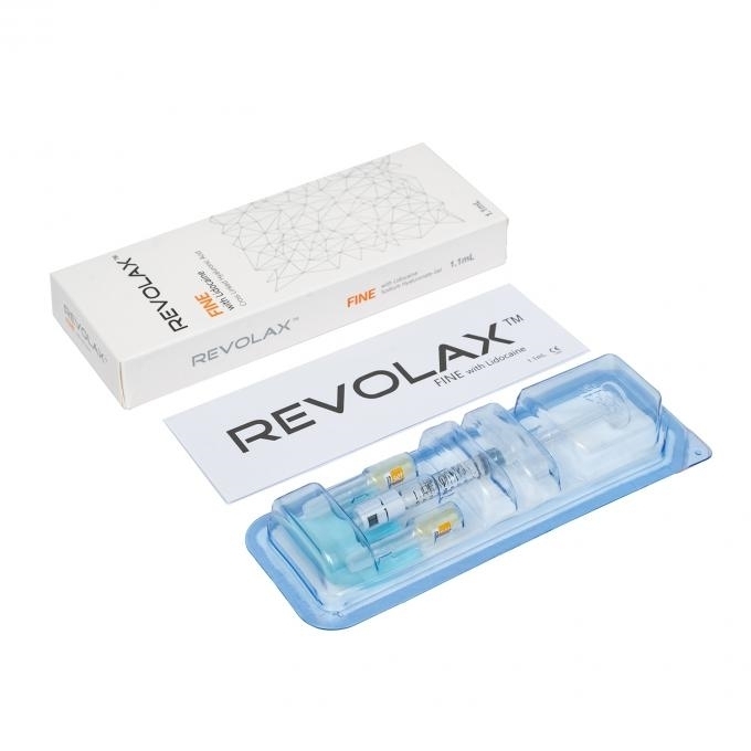 Revolax Filler Dermico Acido Ialuronico con Durata 6-12 Mesi HA Reticolato e Derivato Non Animale