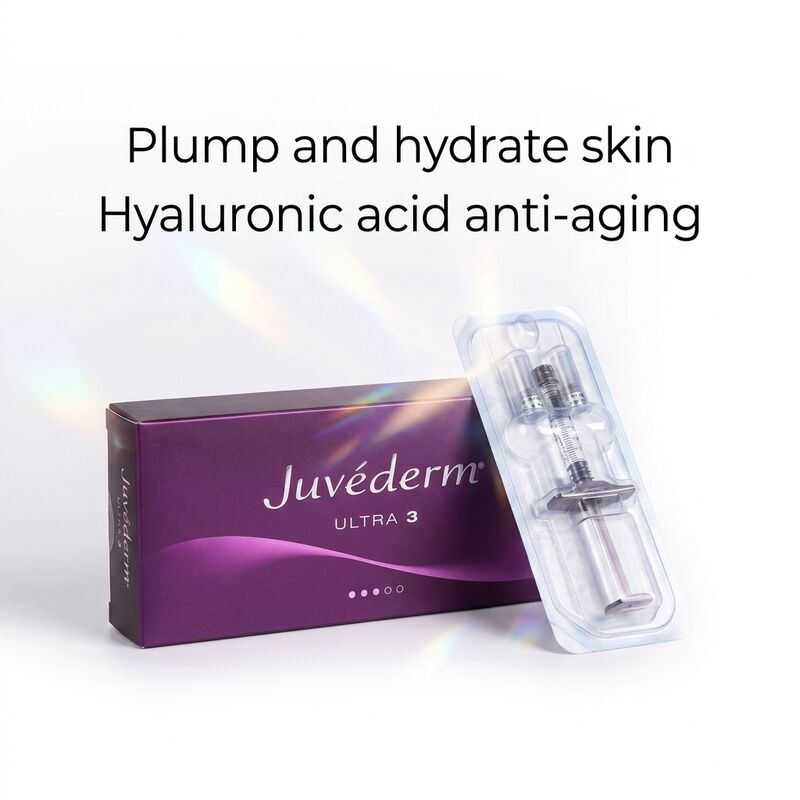 Formulazione di gel filler dermico Juvederm di origine USA con opzioni di spedizione DHL UPS FEDEX per una distribuzione senza interruzioni