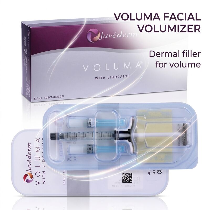 Gel Juvederm Dermal Filler antirughe prodotto progettato per levigare le rughe e migliorare i contorni del viso per i professionisti