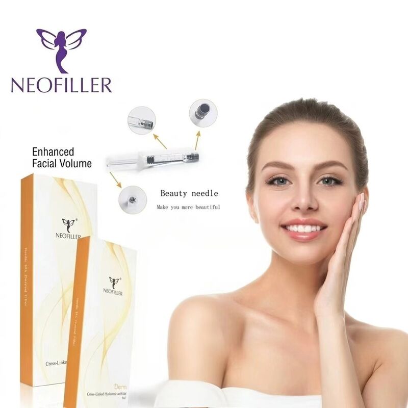 Neofiller Durata di conservazione 2 anni Acido ialuronico Riempitore cutaneo facile da usare Gel iniettabile Ingrandimento del contorno facciale