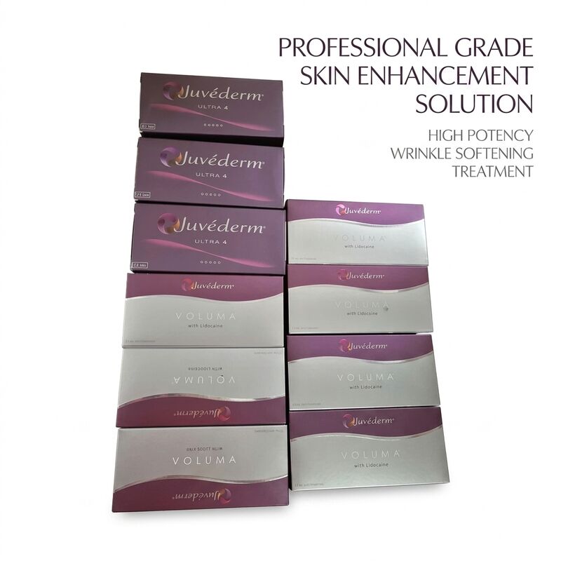 Volume della siringa 1ml siringa Juvederm Dermal Filler Offre sicurezza Durata 9 a 12 mesi Ideale per il ringiovanimento della pelle