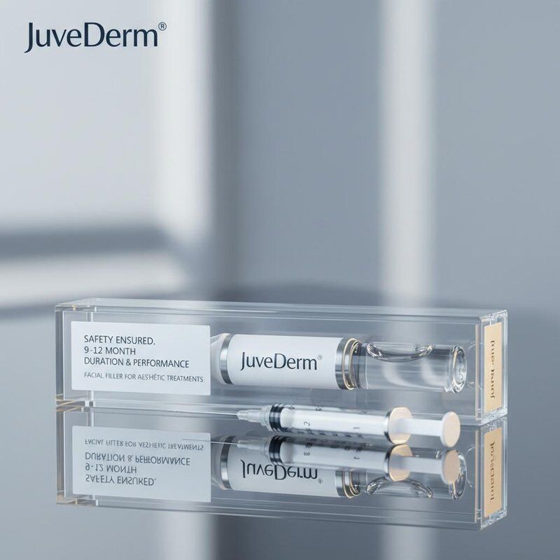 Sicurezza garantita Juvederm Facial Filler che offre durata e prestazioni da 9 a 12 mesi per trattamenti estetici