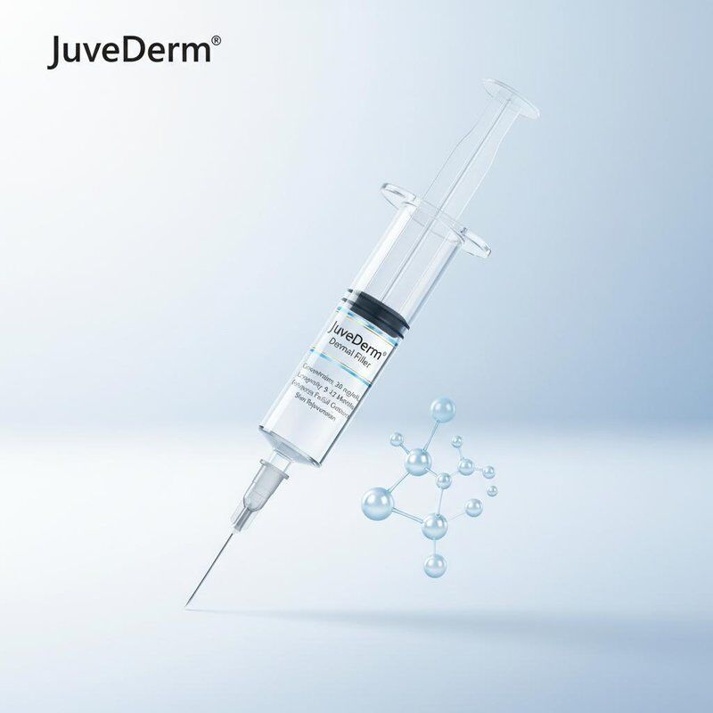 Chirurgia plastica Juvederm Concentrazione di filler dermico 20mgMl Longevità 9-12 mesi Adatto per migliorare i contorni del viso e il ringiovanimento della pelle