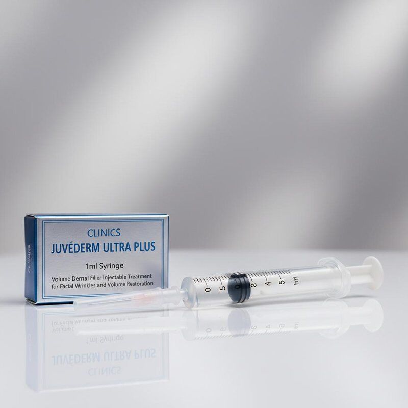 Cliniche Juvederm Ultra Plus Filler 1 ml Siringa Volume Filler Dermico Iniettabile Trattamento per rughe facciale e ripristino del volume