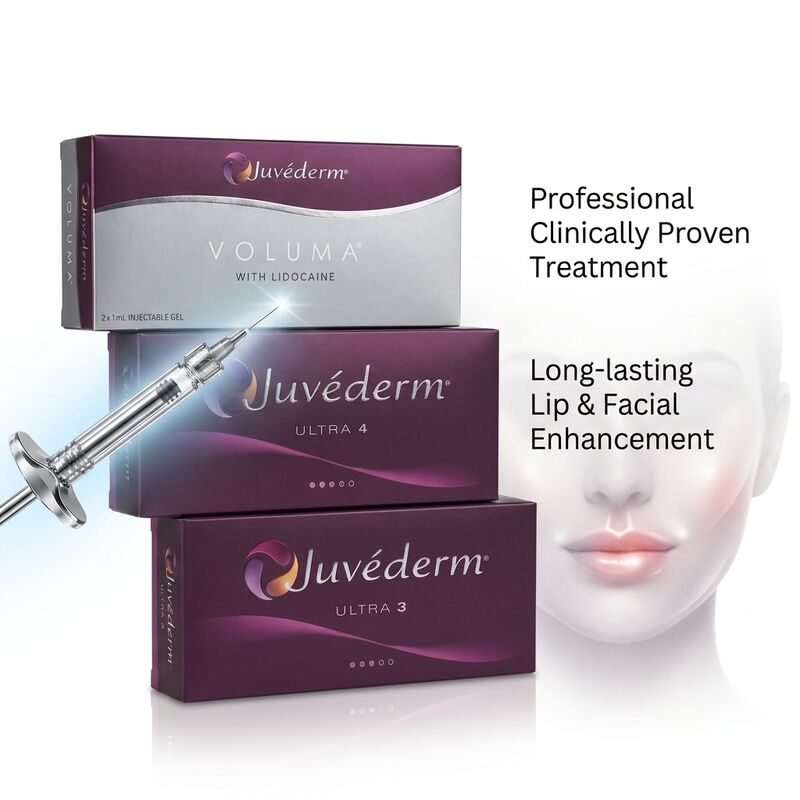 Filler Juvederm per Viso Completo Acido Ialuronico Filler Dermico per Ripristino Totale del Volume del Viso Anti-Età