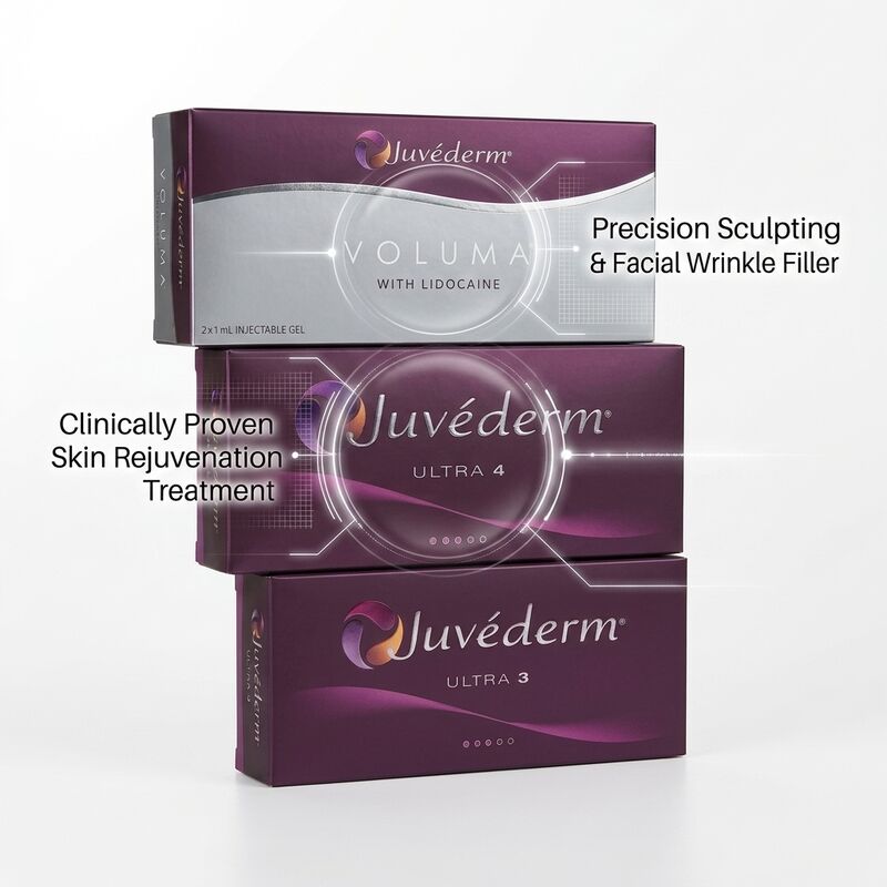 Riempitivo per Linee Periorali Juvederm Acido Ialuronico Filler Dermico per Correzione delle Linee del Fumatore e del Contorno delle Labbra